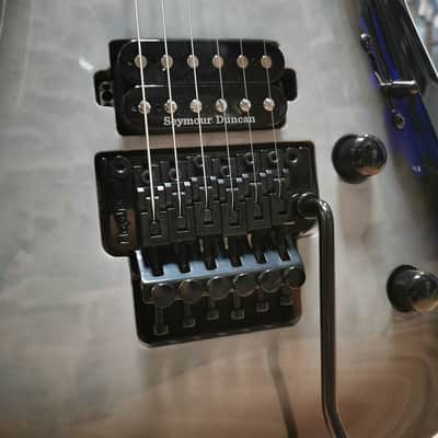 Jackson Pro Plus Series Dinky DKAQ - Ebony Fingerboard, Ghost Burst image 6