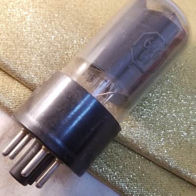 RCA Perfect 0% Tight Matched Pair (2) 6V6GT tNOS AT1000 TESTED Vacuum Tubes greyglass black plate Beam Power 6V6 1945-1958 image 14