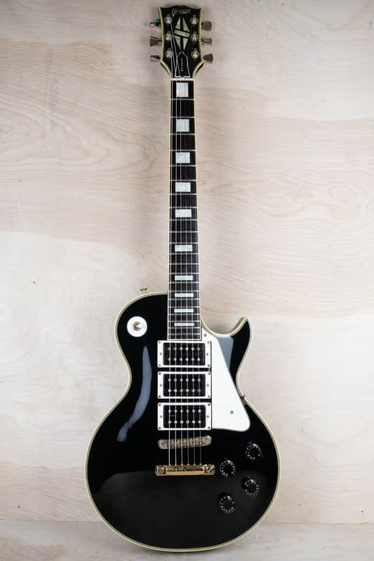 Greco EG600P Peter Frampton Model MIJ 1978 Black 3 PU Custom | Reverb