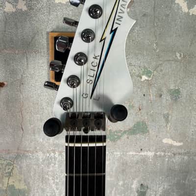 1987 G&L Invader HSS Electric Guitar w/OHSC #G016944 - White image 10