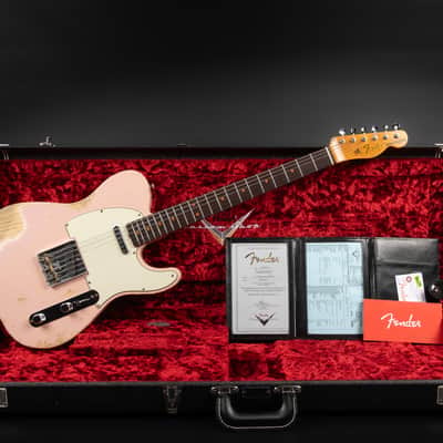 2021 Fender Custom Shop ‘67 Telecaster Heavy Relic - Shell Pink | USA Vintage 1967 CBS Ära Reissue Esche Korpus 3,23kg | CoA OHSC Bild 2