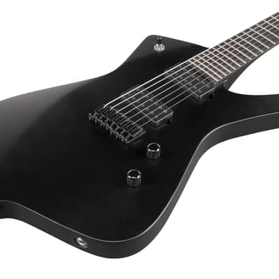 Ibanez ICTB721 BKF Iron Label Iceman - Black Flat - b-stock image 3