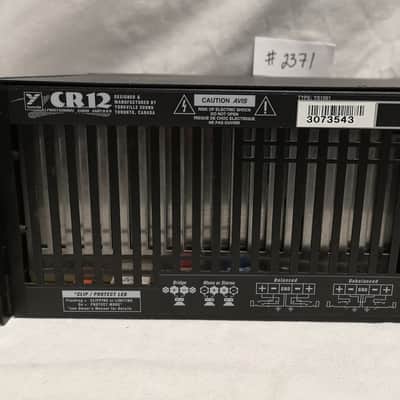 Yorkville CR12 575 Watt Studio Power Amplifier #2371 Good Used Working Condition image 10
