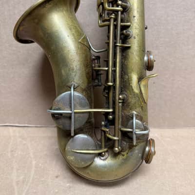Vintage 1914 Conn Elkhart Soprano Saxophone w/ Case - Fair Condition image 2