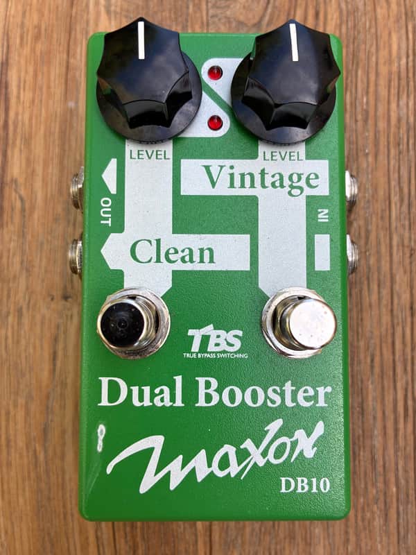 Maxon DB10 Dual Booster 2010s - Green | Reverb