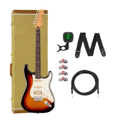 Fender Player II Stratocaster HSS Rosewood Fingerboard 3-Color Sunburst Bundle with Hardcase, Cable, Tuner, Strap and Liberty Music Pick Pack(12) image 24