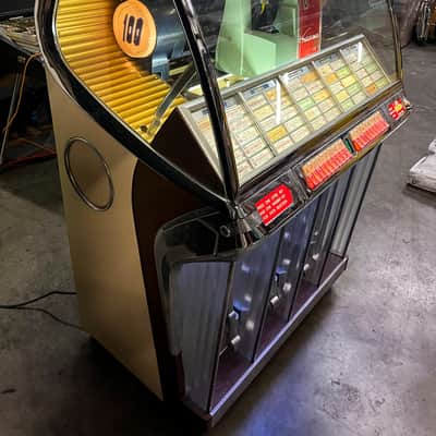 1954 Seeburg HF100R Jukebox – Fully Restored, 100% Working – A True Icon of the Golden Age image 3