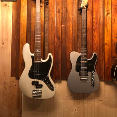 Fender Blacktop Jazz Bass 2012 2014 - White Chrome Pearl image 9