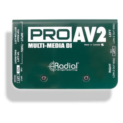 Radial ProAV2 | Two Channel Passive Direct Injection Box image 5