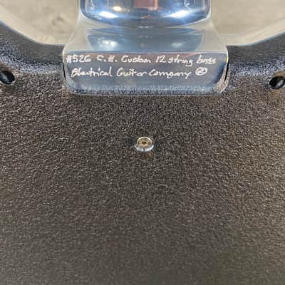 Electrical Guitar Company Custom 12-String Bass 2010 - Aluminum....Lefty! image 12