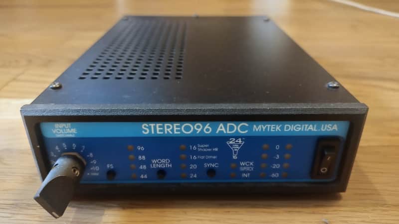 Mytek Stereo96 ADC 2-Channel Mastering A/D Converter 24-bit/96kHz image 1