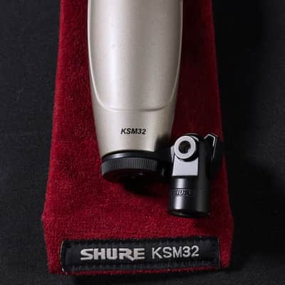 Shure KSM32 / SL Medium Diaphragm Cardioid Condenser Microphone-Champagne image 3