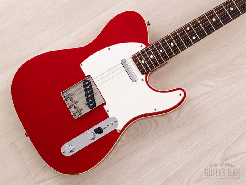 1990 Fender Telecaster Custom '62 Vintage Reissue TL62B-650 Candy Apple Red Near-Mint, Japan MIJ Fujigen image 1