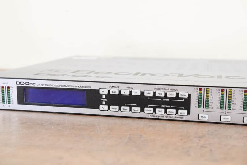 Electro-Voice (EV) DC-One Digital Sound System Processor (church