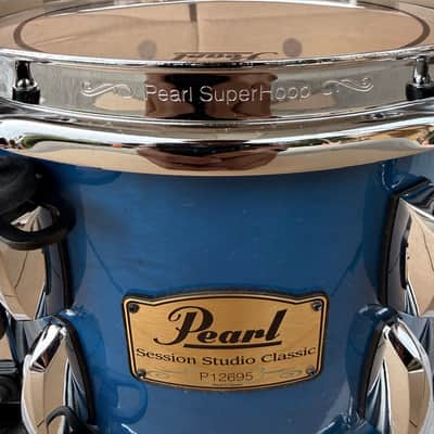 Pearl Session Studio Classic 10"x7" Rack Tom #113 Blue Made in Taiwan - Brand New image 3