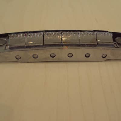 WEM/Wilson/Hopf 1960's Chrome guitar bridge image 5