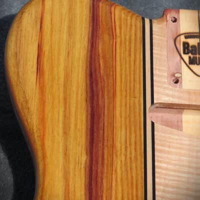 Babik Custom Telecaster Style body, Long board style, Canary wood  on Cedar Light weight, Handmade 2026 image 3
