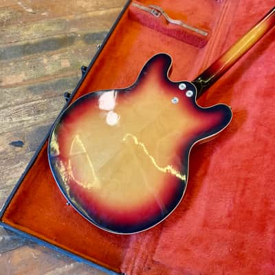Mosrite Celebrity III c 1967 Sunburst original vintage USA 1966 Mosley image 9
