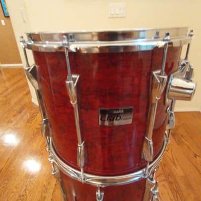 Yamaha Vintage made in Japan club the custom 14 round x 12 floor tom top of the line drum image 4