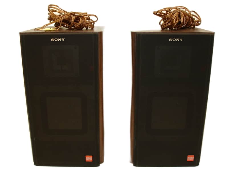 Vintage Sony APM-22ES Speaker (PAIR) TESTED & SOUND AMAZING | Reverb