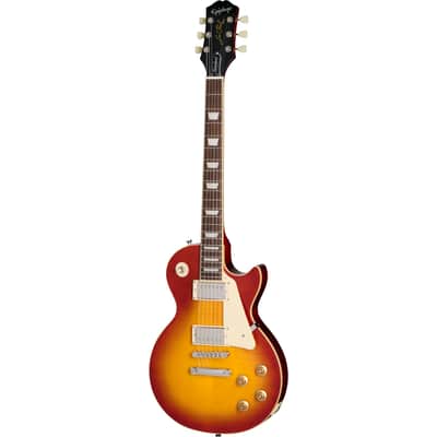 Epiphone Les Paul Standard 50s Figured Electric Guitar - Washed Cherry Sunburst image 2