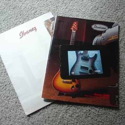 Ibanez 2000 Ibanez full line color catalogs (2) image 1