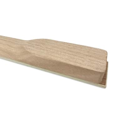 25.5" Electric Guitar Neck Mahogany Rosewood 22 Frets Jumbo Inlay Unfinished Bolt-On image 5