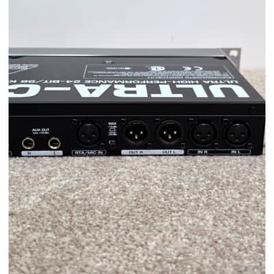 Behringer Ultracurve Pro - Rack Effects - Good image 8