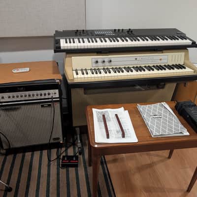 Vox Continental 73-Key Performance Organ with Stand and V861 Expression Pedal 2017 - Present - Black image 7