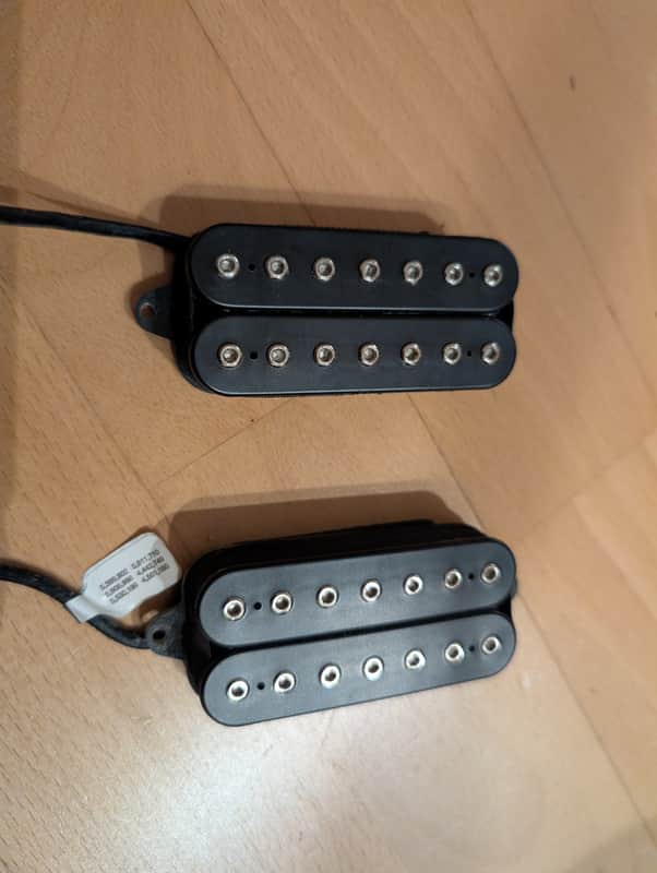 Dimarzio Titan 7 Set (DP713, DP714) - Black image 1