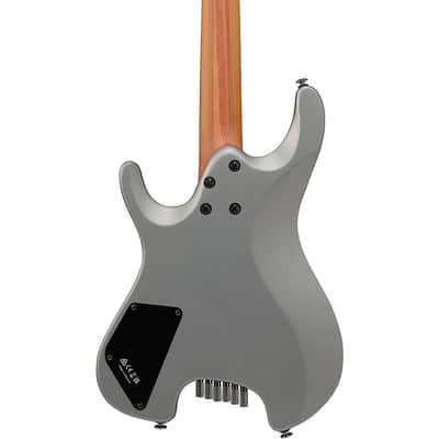Ibanez QX52 Headless 6-String Electric Guitar Regular Metallic Gray Matte image 2