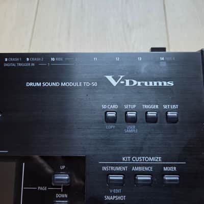 Roland TD-50(X upgrade) V-Drums Sound Module image 11