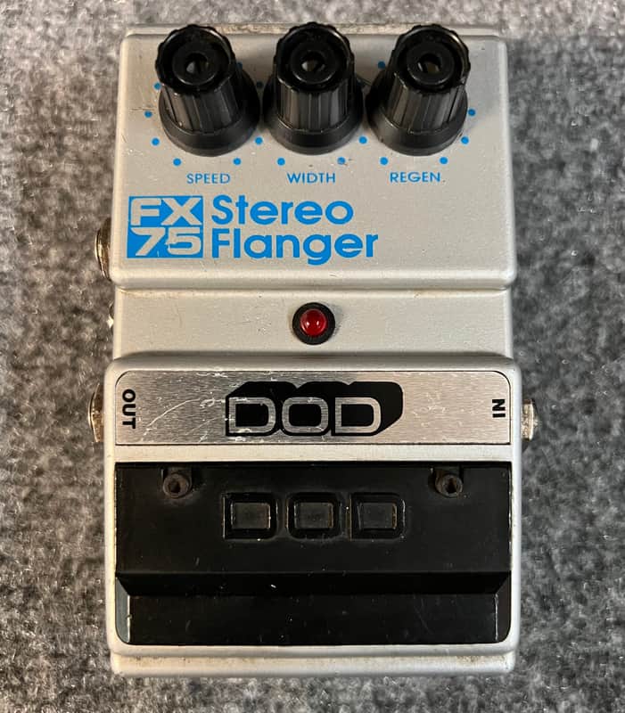 DOD FX75 Stereo Flanger Pedal - Pre Owned image 1