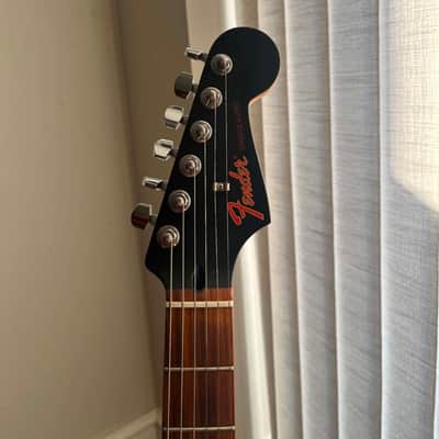 Fender Special Edition Noir Stratocaster HSS with Matching Headstock, Pau Ferro Fretboard 2017 - Satin Black - With Deluxe Tweed Case image 6