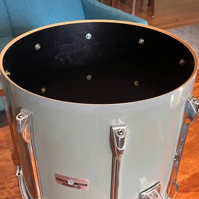 Yamaha TT-916RF Recording Custom 16x14" Rack Tom 1982 - 1991 Quartz Grey image 6