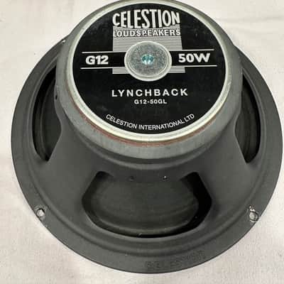 Celestion G12-50GL Lynchback 12" 50-Watt 8ohm Guitar Amp Speaker 2020s - Black image 2