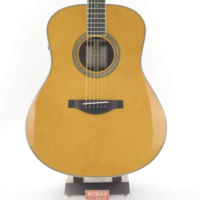Yamaha LL-TA TransAcoustic Dreadnought 2024 Vintage Tint image 1
