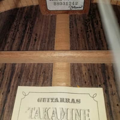 Takamine No.6 in 1988 image 3