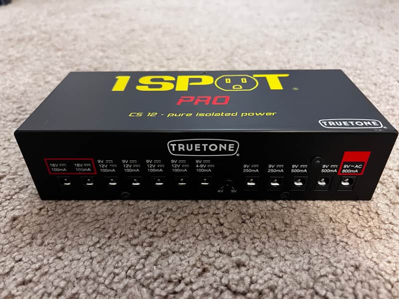 Truetone 1 SPOT Pro CS12 Power Supply 2010s - Black image 1
