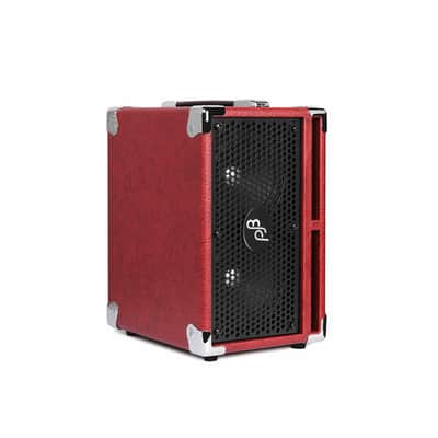 Phil Jones Bass C-2R Compact 2 2x5" Bass Cabinet - Red - Open Box image 2