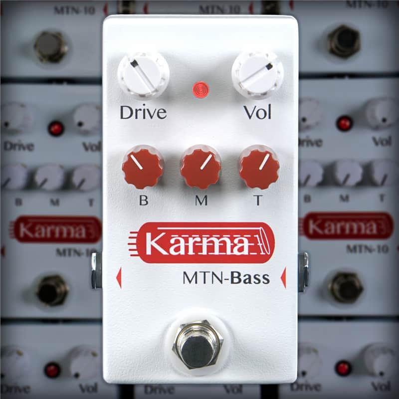 Karma MTN-Bass - Ibanez Mostortion MT10 (MT-10) - Not just for BASS!  Free US Shipping. image 1