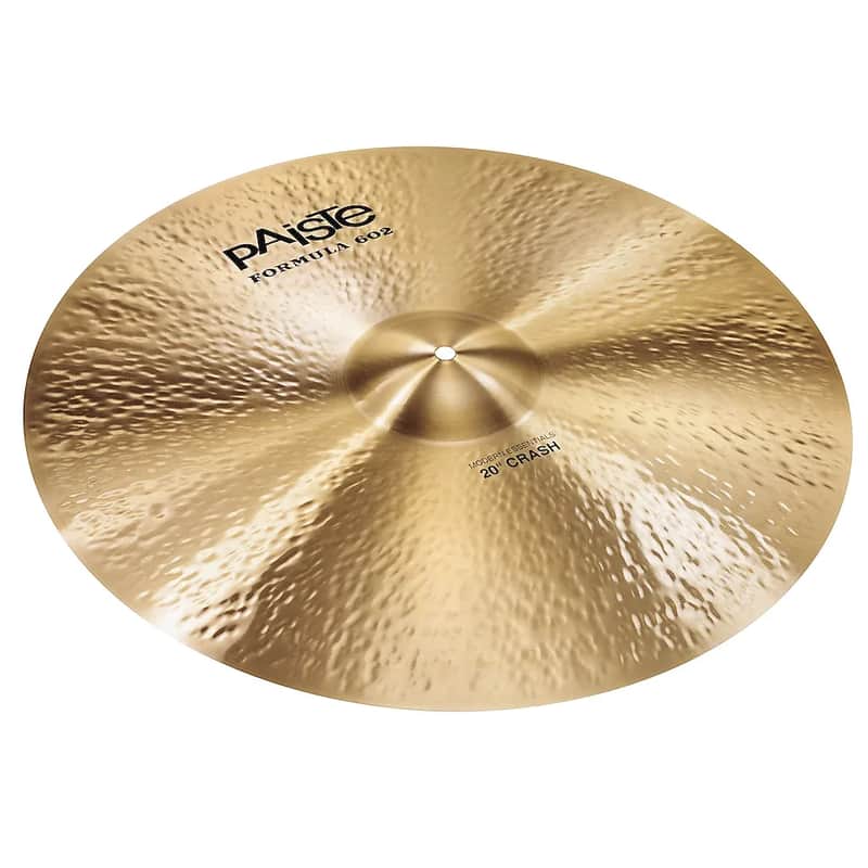 Paiste 20" Formula 602 Modern Essentials Crash Cymbal image 1