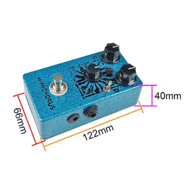 Mini Classic Chorus Pedal Vibrato,price include the import duty for US buyer image 2