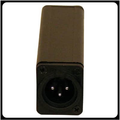 RAPCO HORIZON DBBLOX Mini Direct Box 1/4" Hi-Z to XLRM Lo-Z transformer image 3