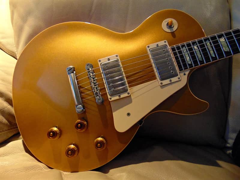 1987 Gibson Les Paul Reissue '59 Goldtop Prehistoric (Tim Shaw PAFs) Nirto Goldtop Rare&Collectable image 1