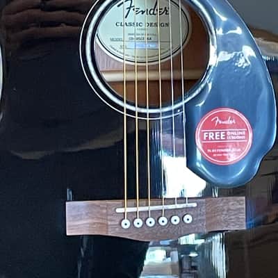 Fender CD-60SCE 2025 - BLK image 3