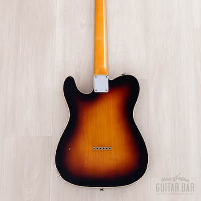 1983 Fender JV '62 Telecaster Custom TL62B-65 Sunburst w/ Case, Japan MIJ Fujigen image 3