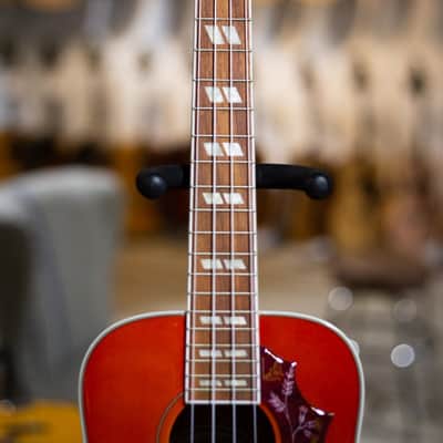 Epiphone Hummingbird Studio Tenor Ukulele - Faded Cherry Sunburst image 4