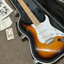 Fender Strat Plus Deluxe with Maple Fretboard 1990 - 1998 - Antique Burst