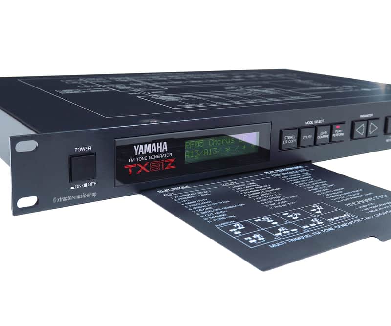 Yamaha TX81Z Rackmount FM Tone Generator 1987 - 1988 | Reverb Canada